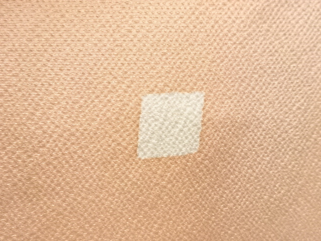  屋敷に花車模様訪問着